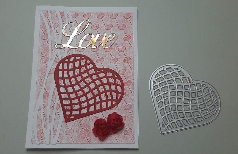 Hollow Heart Decor Dies - Inlovearts