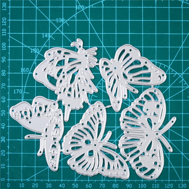 Lifescraft Multiple Elegant Butterfly Metal Cutting Dies - lifescraft