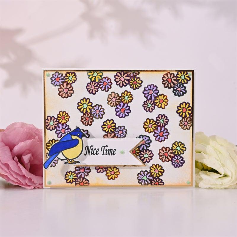 Beautiful Blooming Flowers Stamps - Inlovearts